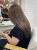 10代20代/ベージュカラー/艶髪/暗めカラー