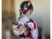 アカリ(acari)の雰囲気（着付け、ヘアセットも受付けております。お電話DMお待ちしてます）