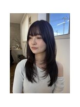 ペスカ 長町南店(pesca)&nbsp;フェイスレイヤー  × ラベンダーブラウン