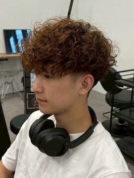 リッチブランドアンドコー(Rich Brand&Co) サーフカール メンズパーマ スペインカール メンズカラー