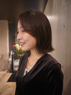 カシ 中目黒(CASI) ナチュラル派さんにおすすめ!オリーブフレンチボブ