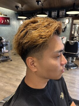 ワンワンオー バーバーショップ 長浜店(@110 BARBER SHOP) ソフトツイスト
