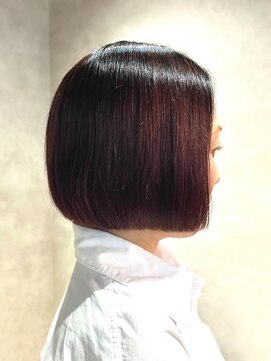 エンクス(enx) ミディアムヘア/暗めカラー/グランマッシュ/鶴ヶ峰MH104