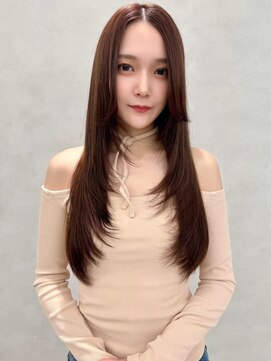 アッシュ 中野店(Ash) レイヤー/ネビージュ/韓国ヘア/イメチェン/縮毛矯正/中野/