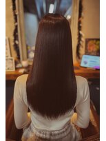 スローネ(THRONE)&nbsp;縮毛矯正で艶髪／20代30代40代／新宿／髪質改善