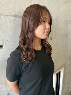 ロマーリ 岡山店(LOMARLIE) 柔らか透明感カラー20代30代40代ブリーチなしショコラベージュ