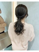 ロンドブルーム 天神大名店(Lond Bloom)&nbsp;暗めカラー/ブリーチなしカラー/ヘアアレンジ/福岡/天神/20代