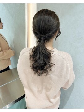 ロンドブルーム 天神大名店(Lond Bloom) 暗めカラー/ブリーチなしカラー/ヘアアレンジ/福岡/天神/20代