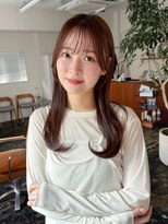 ガーランドギンザ(Garland Ginza)&nbsp;セミロングレイヤーミディアムレイヤー顔まわり前髪シースルー