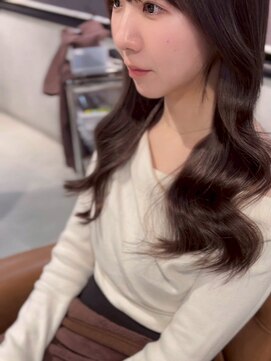 アンククロス 表参道(ANKH CROSS) 【ビフォーアフター】エクステ×カラー/チョコレートブラウン