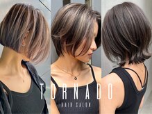 トルネード(TORNADO)の雰囲気（ハイトーン、ハイライトで理想のカラーとデザインに☆海外風ヘア）