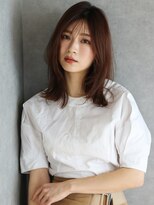 ルー(Luu) 大人ガーリー/似合わせカット/イメチェン/前髪/水素カラー