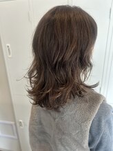 くせ毛を活かしたカット、おさまりの良いカット