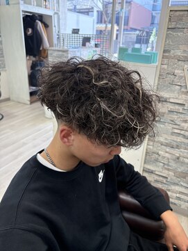 アンサ 伏見桃山店(ANSA) スペインカール×ハイライト