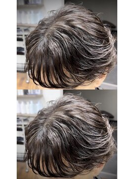 アリープパロット(ALEAP parrot) フェザーパーマ/シースルーフェザー/韓国風