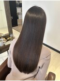 ショコラブラウン×H2プレミアム美髪トリートメント