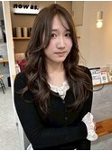 ブリーチなしWカラーで作るolive beige【yuki】【now as.明石】