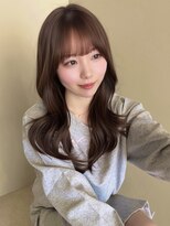 エトワール バイ ヴィンス(etoile by vince) 韓国風/レイヤー/前髪/顔まわり/小顔/2wayバング/髪質改善/縮毛