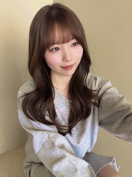 エトワール バイ ヴィンス(etoile by vince) 韓国風/レイヤー/前髪/顔まわり/小顔/2wayバング/髪質改善/縮毛