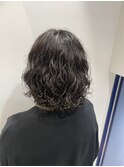 ミディアムパーマ