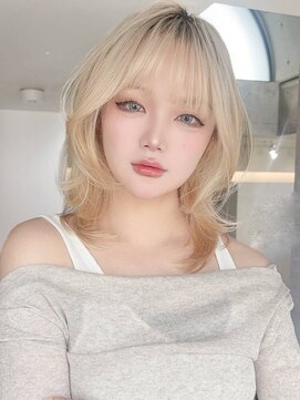 NYLON. 門田店【ナイロン】【8月1日オープン（予定）】 《NYLON.》くびれレイヤーカット×ハイトーン