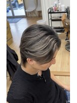 リアン(LIAN)&nbsp;メンズバレイヤージュ×グレージュ