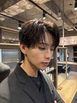 メンズココ メンズパーマ 韓国ヘア 日本橋店(MENS COCO) 韓国風コンマセンターパート