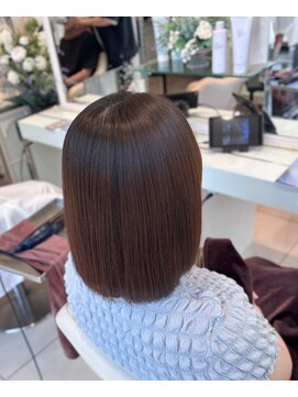アッシュ 池袋店(Ash) ボブ×縮毛矯正でまとまり良く