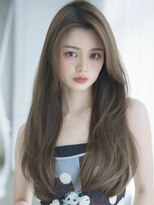 アグ ヘアー メレ 生桑店(Agu hair mele)&nbsp;《Agu hair》ロングレイヤー 顔まわりレイヤー 透明感カラー