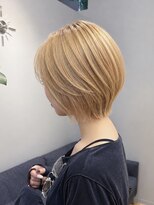 ジアン バイ ミルボン NU茶屋町+(GIEN by milbon)&nbsp;レイヤーボブ/ブリーチ/ウルフボブ