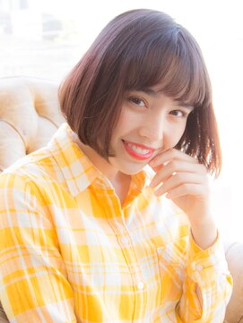 リリアン 青山(relian) 縮毛矯正でもボブスタイルが可愛くなります♪
