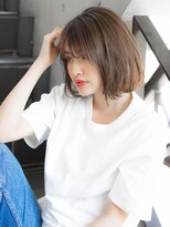 ルティア(Lutia)&nbsp;ワンカールボブ ナチュラルブラウン