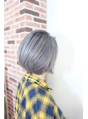 20代大人かわいいツヤ感ノーブルハイトーン×シルバーグレージュ