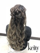 ケイティ(Keity) ルーズハーフアップ【TEL予約でお得】¥2300→¥2100