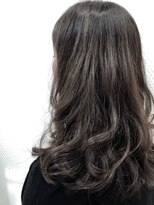 クオリス 上福岡店(QUALIS)&nbsp;大人かわいい/無造作パーマ/30代40代50代/アッシュグレー/