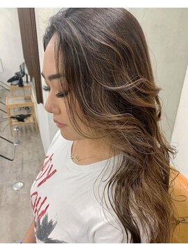 プライズ アイリス 池袋東口店(prize Iris) 前髪ハイライト!池袋misaki