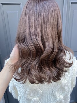 ヴィーヴォ 天六店(VIVO) 【VIVO】西屋綾香 ミルクティーベージュ ブリーチなし