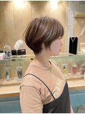 横顔美人☆丸みショートスタイル
