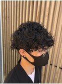 ウェーブ、スパイラルMIXパーマ