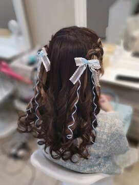 ヘアセットサロン ミント(Hair set salon MINT) ハーフツインテール