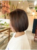 ナチュラルなボブ