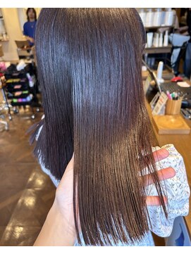 トリート 南行徳本店(TREAT) 切りっぱなし×ピンクベージュ♪/南行徳