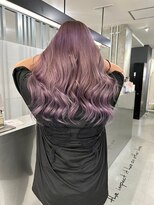 キング 梅田(K!ng)&nbsp;【梅田】ラベンダーカラー髪質改善カラーダブルカラー