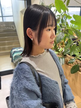 オーシャン(Ocean) 【OceanHair&Life 田中愛梨】10代20代切りっぱなし×姫カット