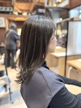 コレット(COLLET) 白髪ぼかし×細めコントラストハイライト♪
