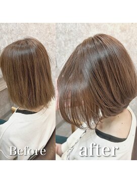 ファン 竹ノ塚店(F.U.N) 白髪キレイにマイナス10歳(ボブ)白髪ぼかし