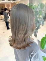 ミズチャーム(Ms.CHARM)&nbsp;透明感/ブリーチなしダブルカラー/フォギーグレージュ