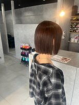 リル(LiLu) 大人可愛いボブスタイル☆ベージュ