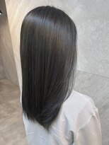 ドゥマン(Demain) 美髪前髪小顔こなれヘア艶感黒髪ボブルフネビージュワンレン