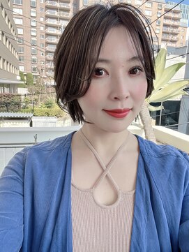 ナチュラ(natura) 【綺麗で可愛い】 ニュアンシーなショートボブ イメチェン 美髪